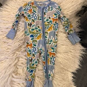Little Sleepies Jungle Safari Kids One Piece Footie Pajama